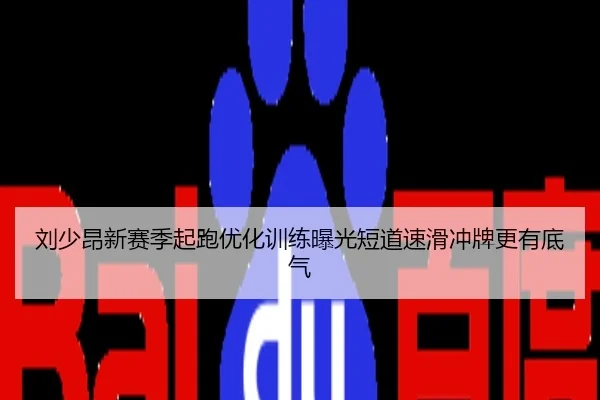 刘少昂新赛季起跑优化训练曝光短道速滑冲牌更有底气